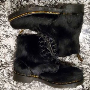 Dr. Martens 1460 Pelosi Calf Hair boots